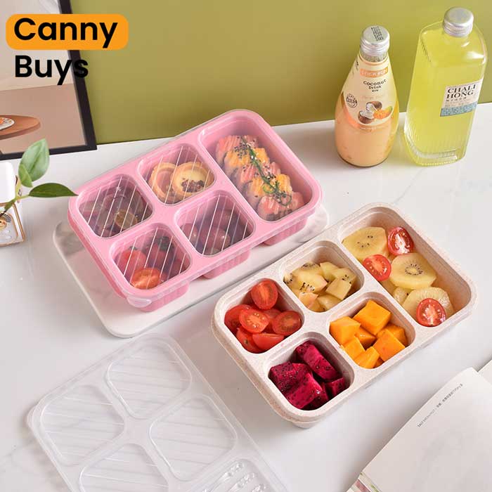 5-Compartment Lunch Box