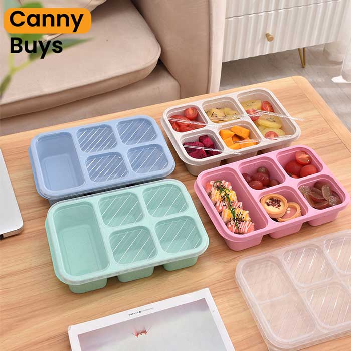 5-Compartment Lunch Box