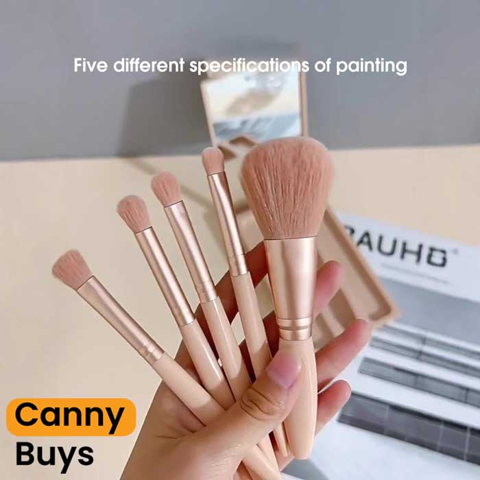 Makeup Brush Set (5 Pcs) in Pakistan - Canny Buys