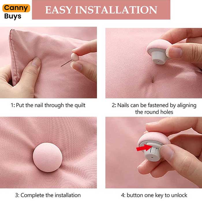 Bed Sheet Holder Clips ( Pack of 4 )