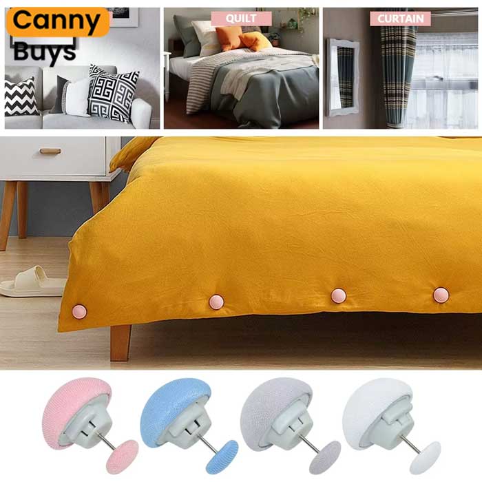 Bed Sheet Holder Clips ( Pack of 4 )