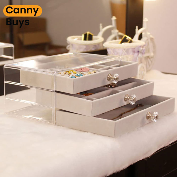 3 Layer Jewelry Organizer - Canny Buys