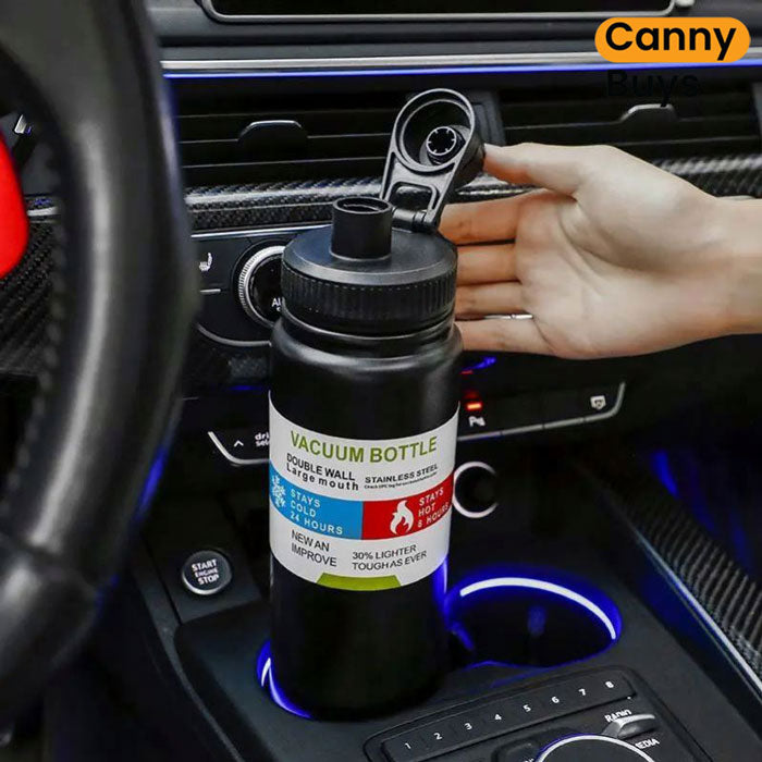 Sports Vacuum Flask Bottle - Canny Buys