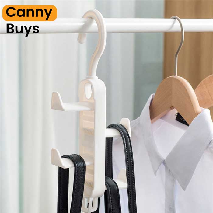 4 Slots wardrobe Hanger - Canny Buys