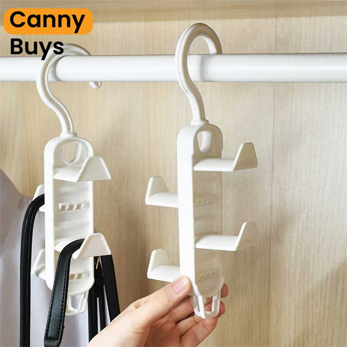 4 Slots wardrobe Hanger - Canny Buys