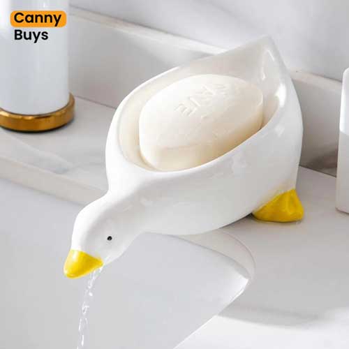Duck Ceramic Soap Holder - Canny Buys