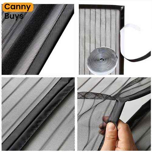 Magnetic Mesh Mosquito Screen Door