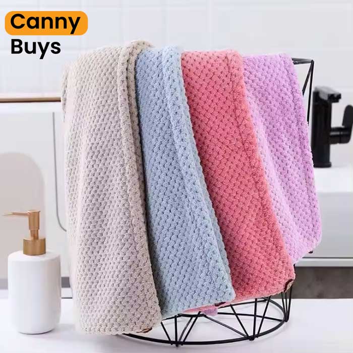 Microfiber Hair Towel Wrap - Canny Buys