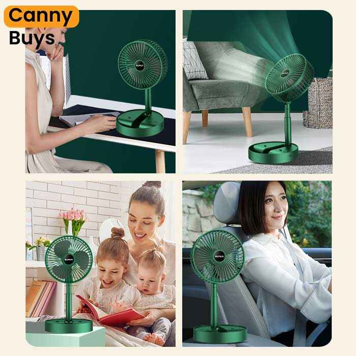 Mini Foldable USB Rechargeable Fan