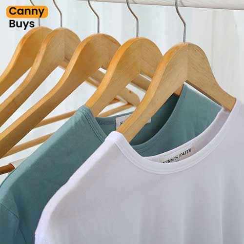 Premium Wooden Clothes Hanger ( Pack of 3 )