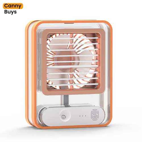 Rechargeable Transparent Mist Cooling Fan