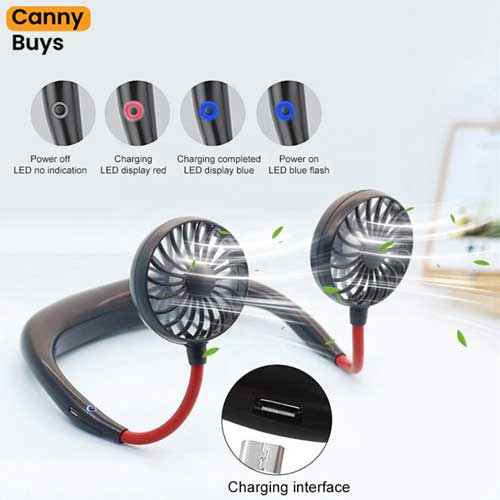 Rechargeable Neck Fan