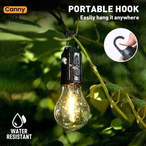 Rechargeable LED Camping Bulb