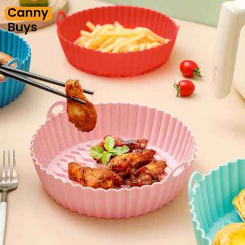 Reusable Silicone Air Fryer Liner Basket