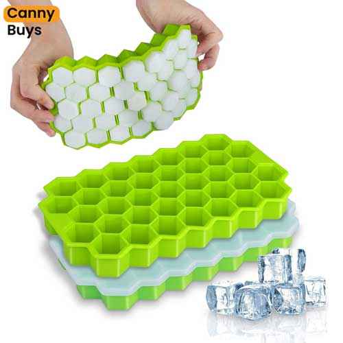 Silicone Honeycomb Ice Cube Tray