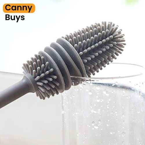 Silicone Bottle & Glass Cleaning Brush