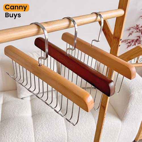 Wooden 8 Hooks Hanger