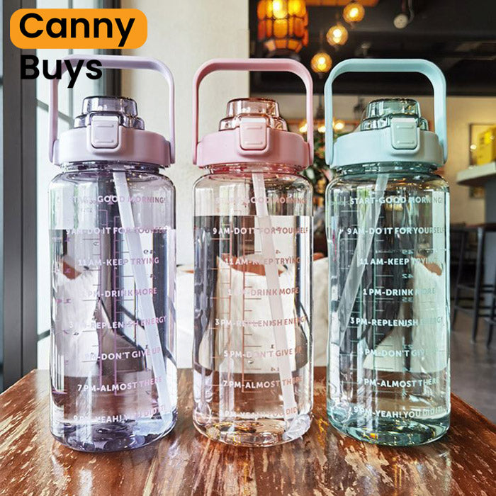 Transparent Water Bottle 2 Litre - Canny Buys