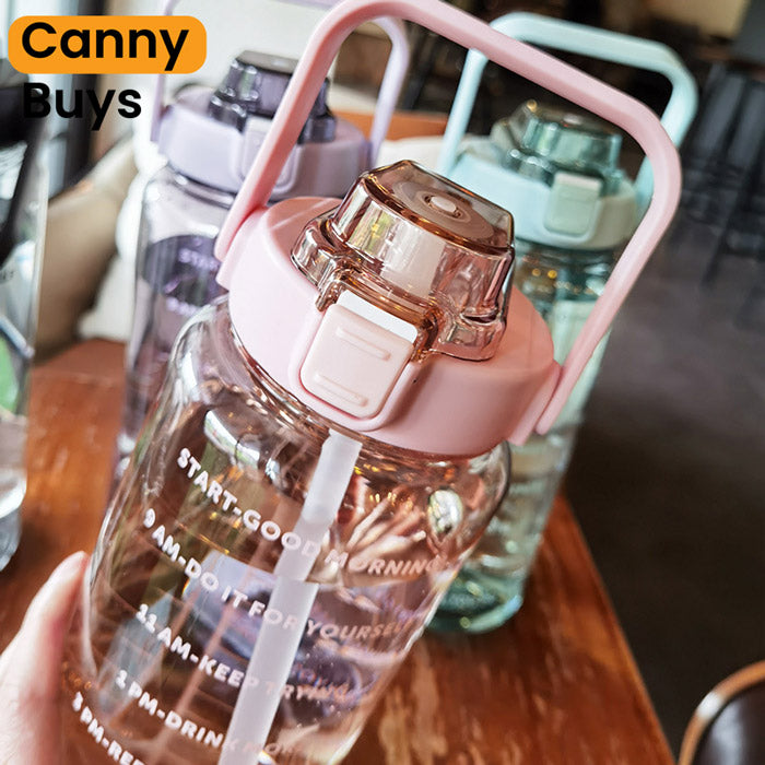Transparent Water Bottle 2 Litre - Canny Buys