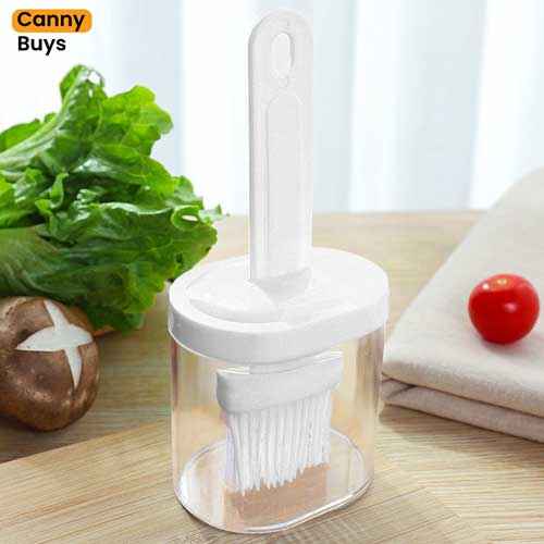 Silicone Oil Bottle with Brush