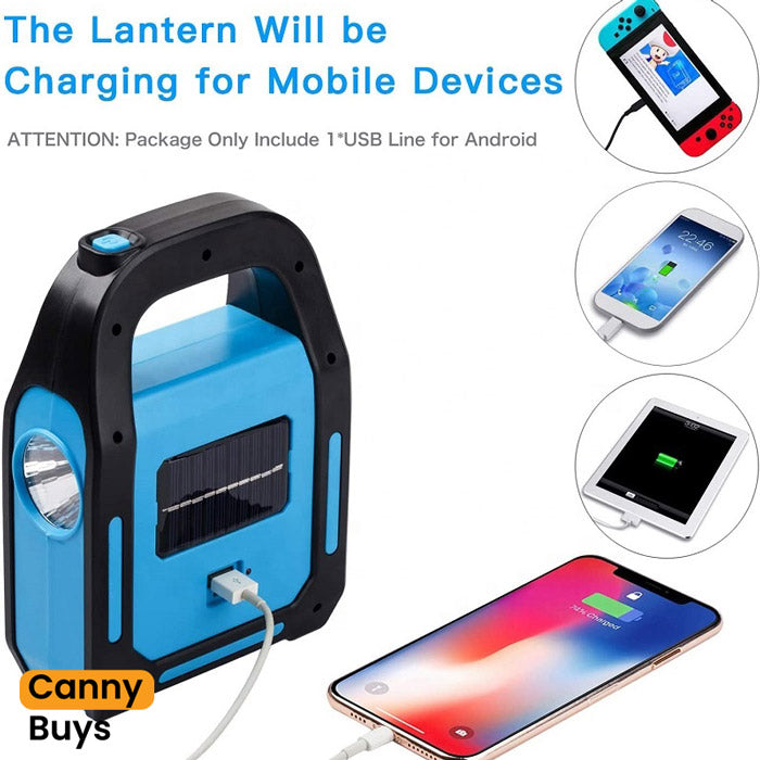 Solar & USB Rechargeable Light