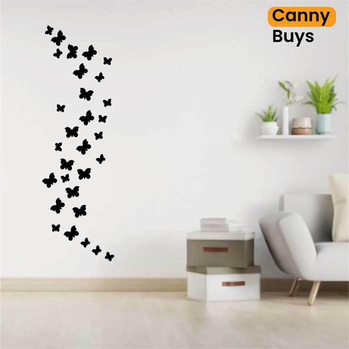 Wooden 3D Butterflies ( 30 pcs ) in Pakistan - Canny Buys