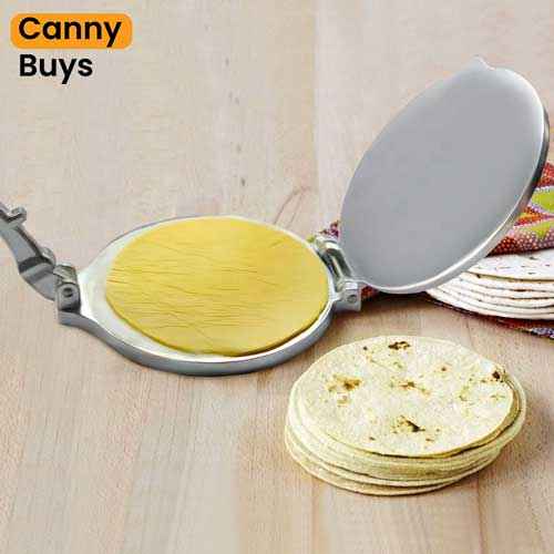 Heavy-Duty Aluminum Roti & Tortilla Press