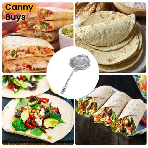 Heavy-Duty Aluminum Roti & Tortilla Press
