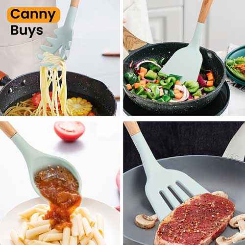 12-Piece Silicone Kitchen Utensil Set