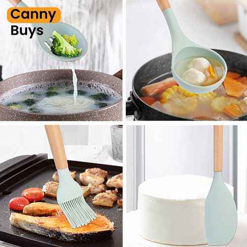 12-Piece Silicone Kitchen Utensil Set