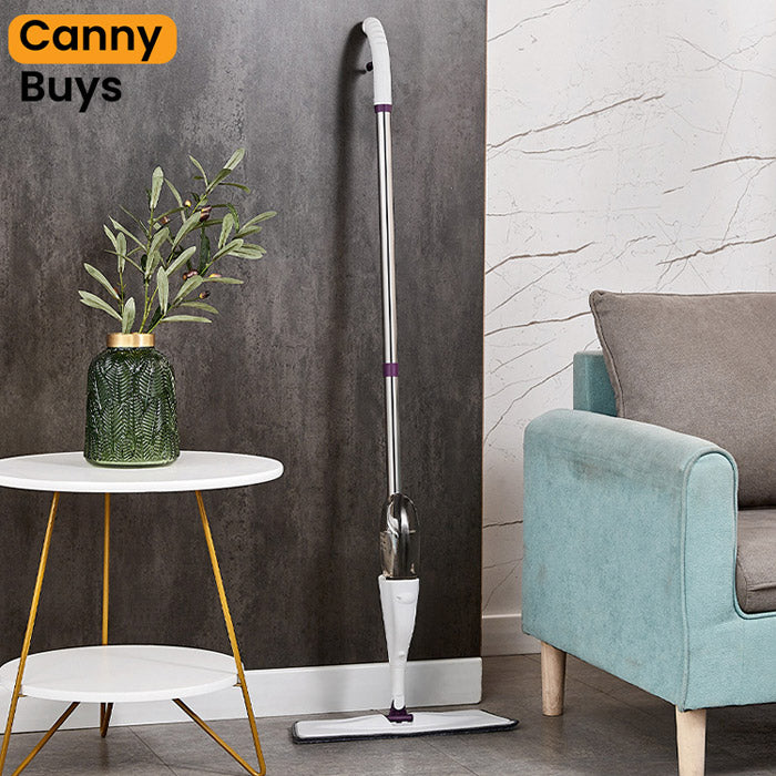 360° Rotating Spray Mop with Refillable Bottle