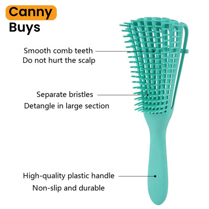 8-Row Detangler Hair Brush - Canny Buys