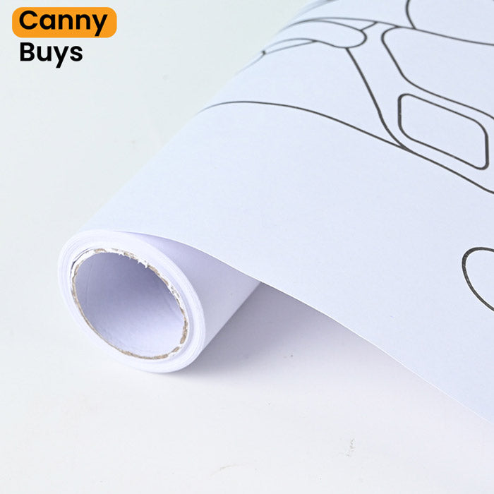 Children Graffiti Drawing Sticker Roll