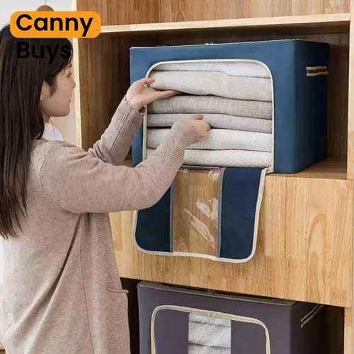 Large Foldable Steel Frame Storage Box