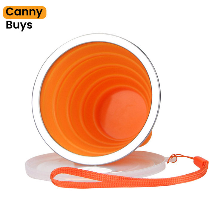 Leak-Proof Collapsible Cup Glass