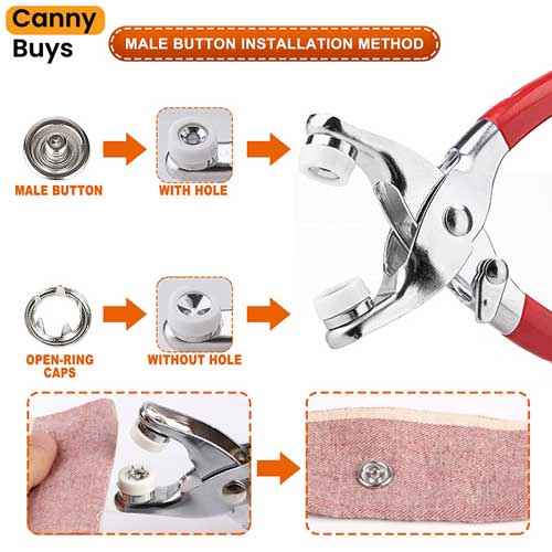 Metal Button Plier