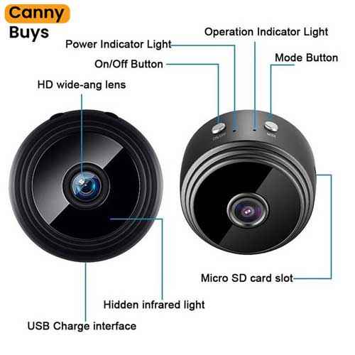 Mini Wireless WiFi Security Camera