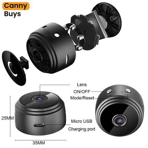 Mini Wireless WiFi Security Camera