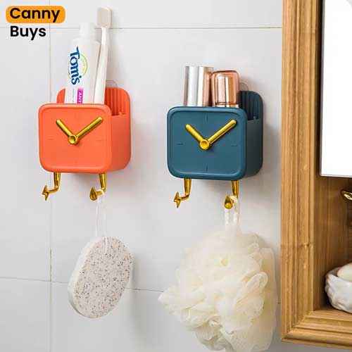 Multipurpose Clock Shaped Storage Box