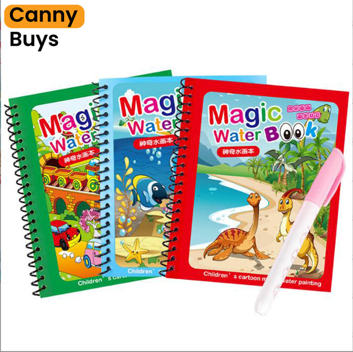 Reusable Water Magic Book - Canny Buys