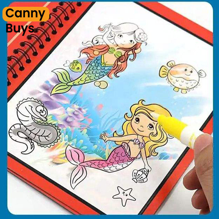Reusable Water Magic Book - Canny Buys