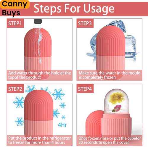 Silicone Face Ice Roller