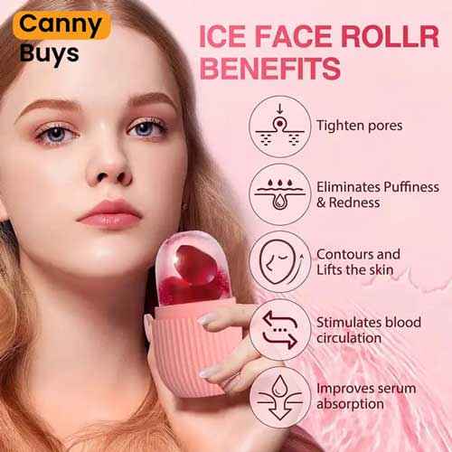 Silicone Face Ice Roller
