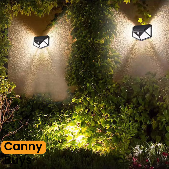 Solar Powered Motion Sensor Wall Light - Canny Buys