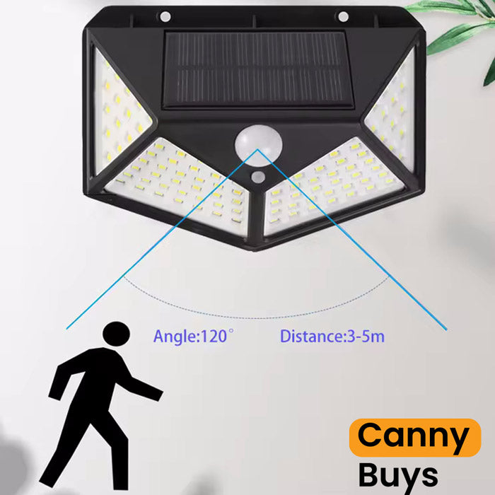 Solar Powered Motion Sensor Wall Light - Canny Buys