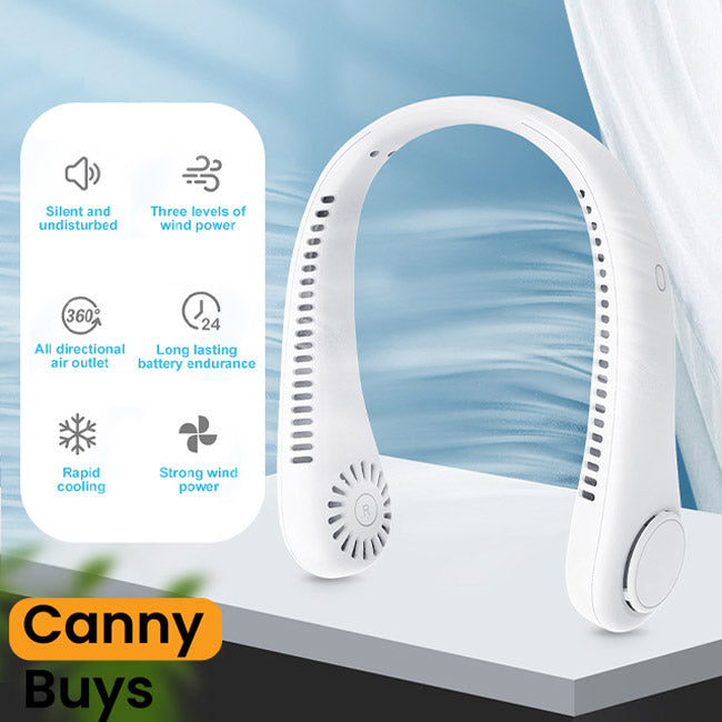 USB Rechargeable Neck Fan