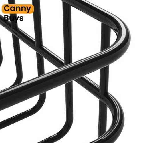 Wall-Mounted Metal Hook Rack Shelf
