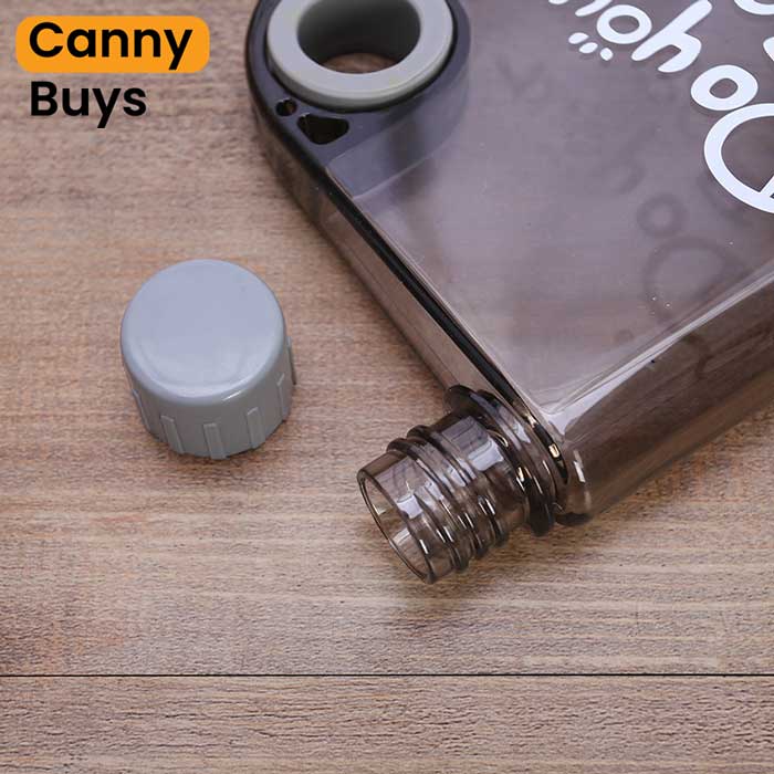 Flat Notebook Water Bottle 380ml - Canny Buys