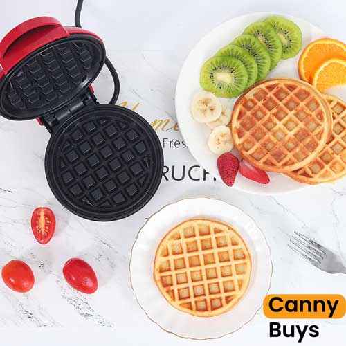 Mini Non-Stick Waffle Maker Machine