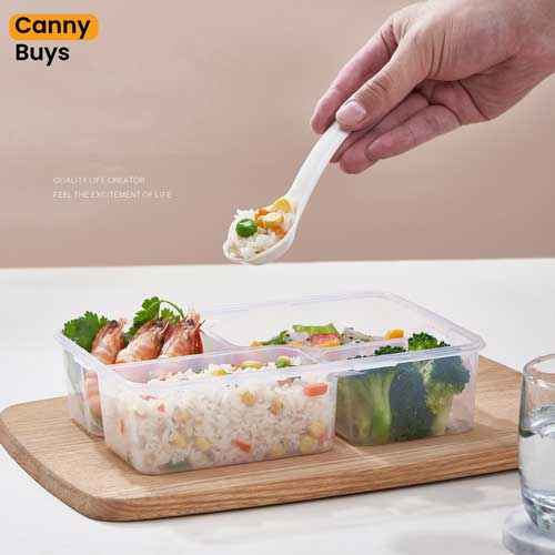 Four Compartment Airtight Food Storage Container